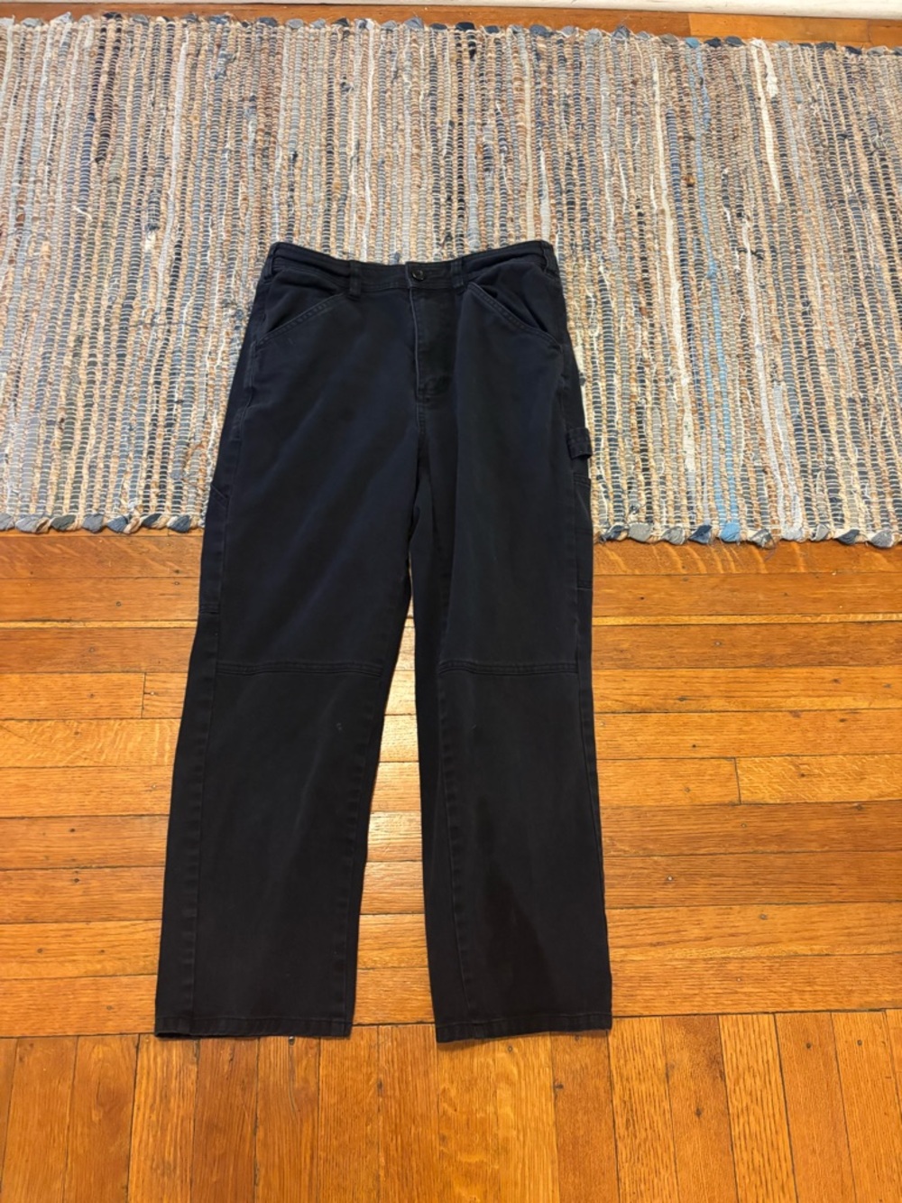 Everlane navy straight legged carpenter pants